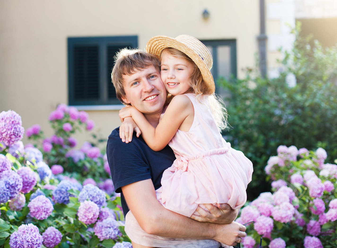 Happy-Father-With-Daughter Happy-Father-With-Daughter
